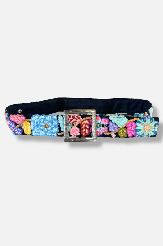 Embroidered Belt - Calista