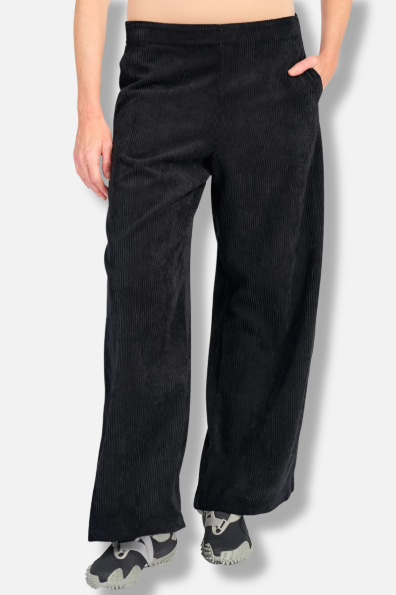 Cord Easy Lantern Pant - Black 