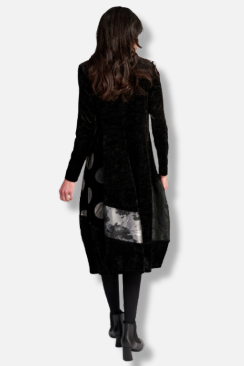 Velvet Cocoon Dress - Mix 