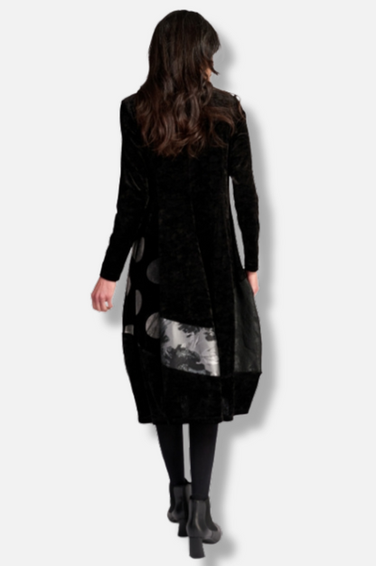 Velvet Cocoon Dress - Mix 