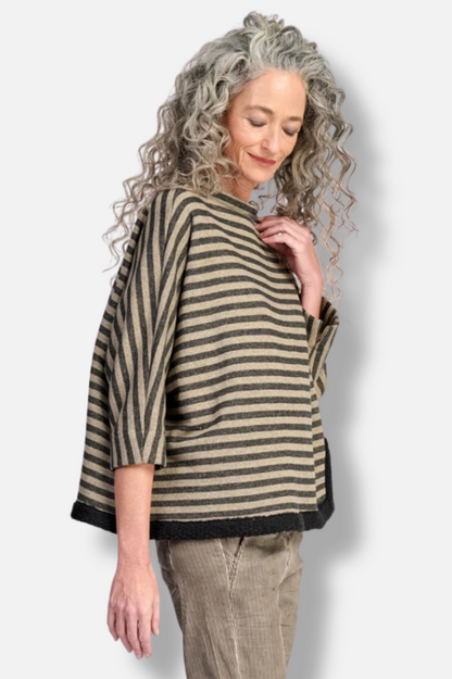 Urban Ulla Pullover - Camel Stripe 