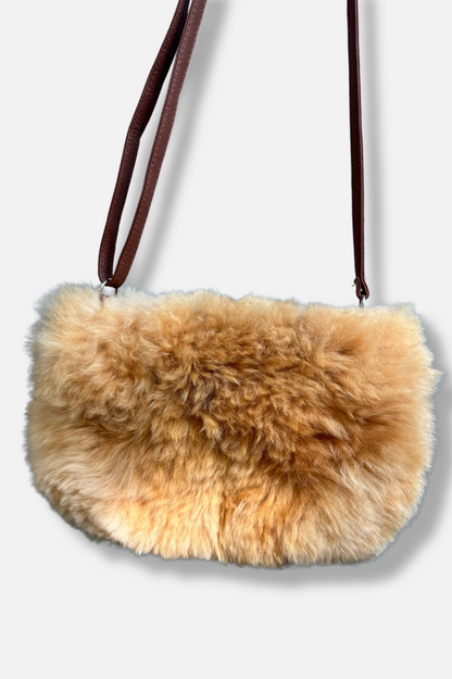Alpaca Fur Purse - Fawm 
