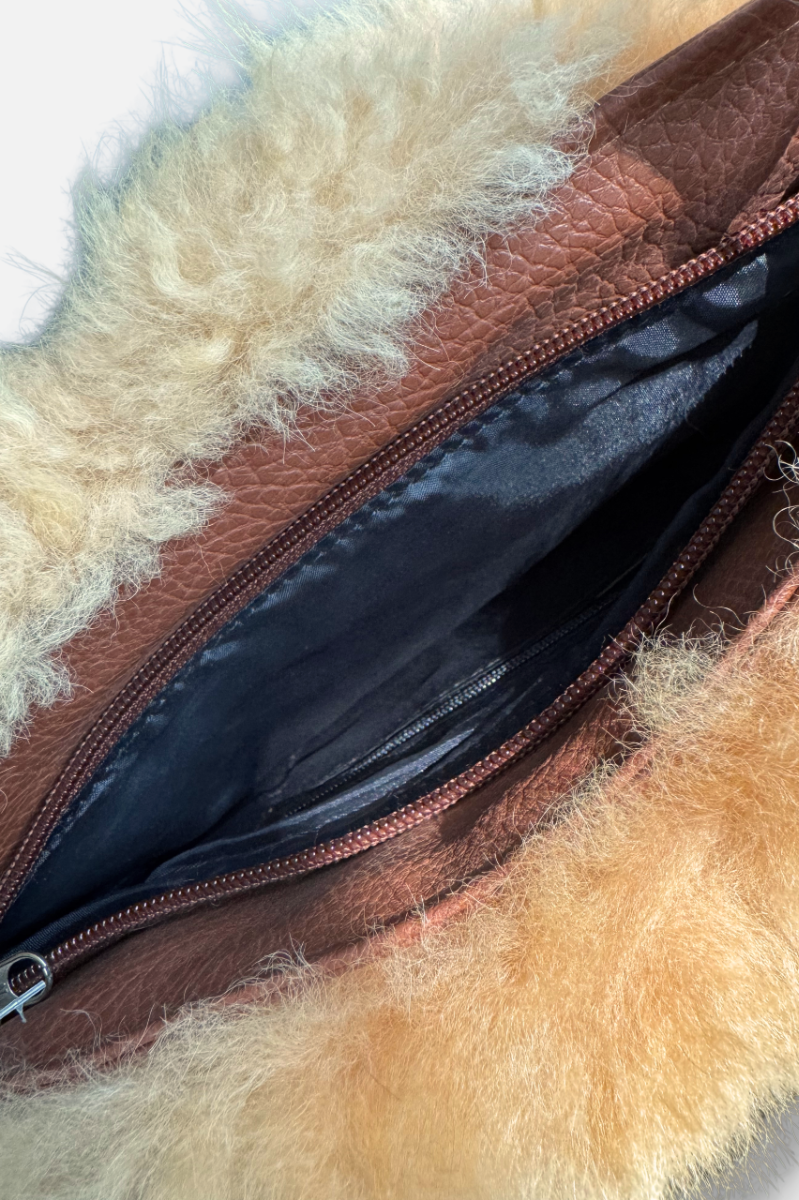 Alpaca Fur Purse - Fawm 