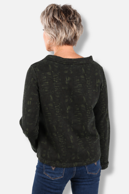 Doris Shirt - Tyrol Tortuga Print