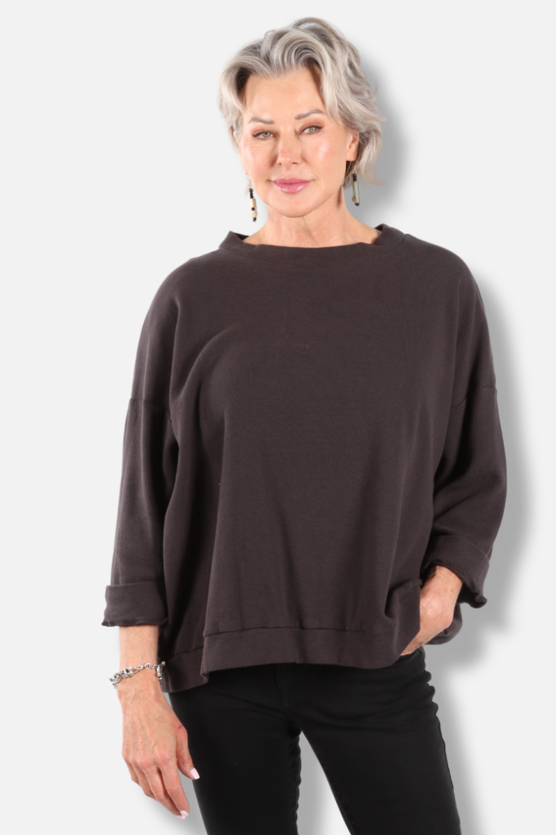 Alden Shirt - Fig Mini Thermal 
