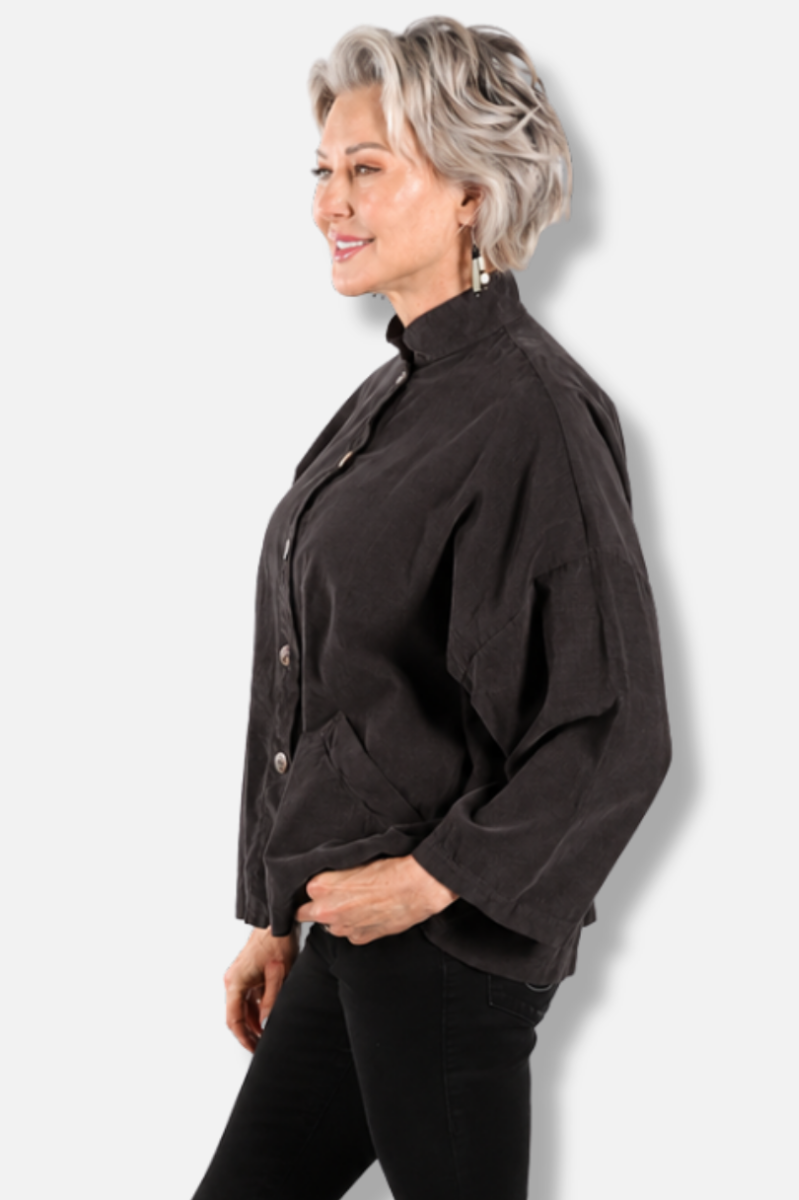 Danuta Jacket - Fig Corduroy