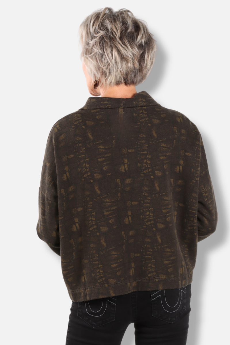 Stowe Shirt - Dolomite Tortuga Print