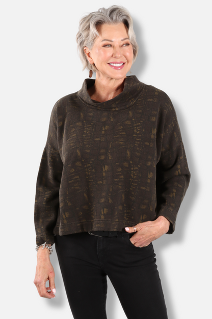 Stowe Shirt - Dolomite Tortuga Print