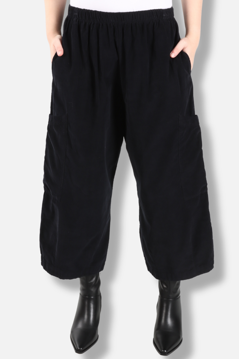 Pasha Pant - Black Corduroy