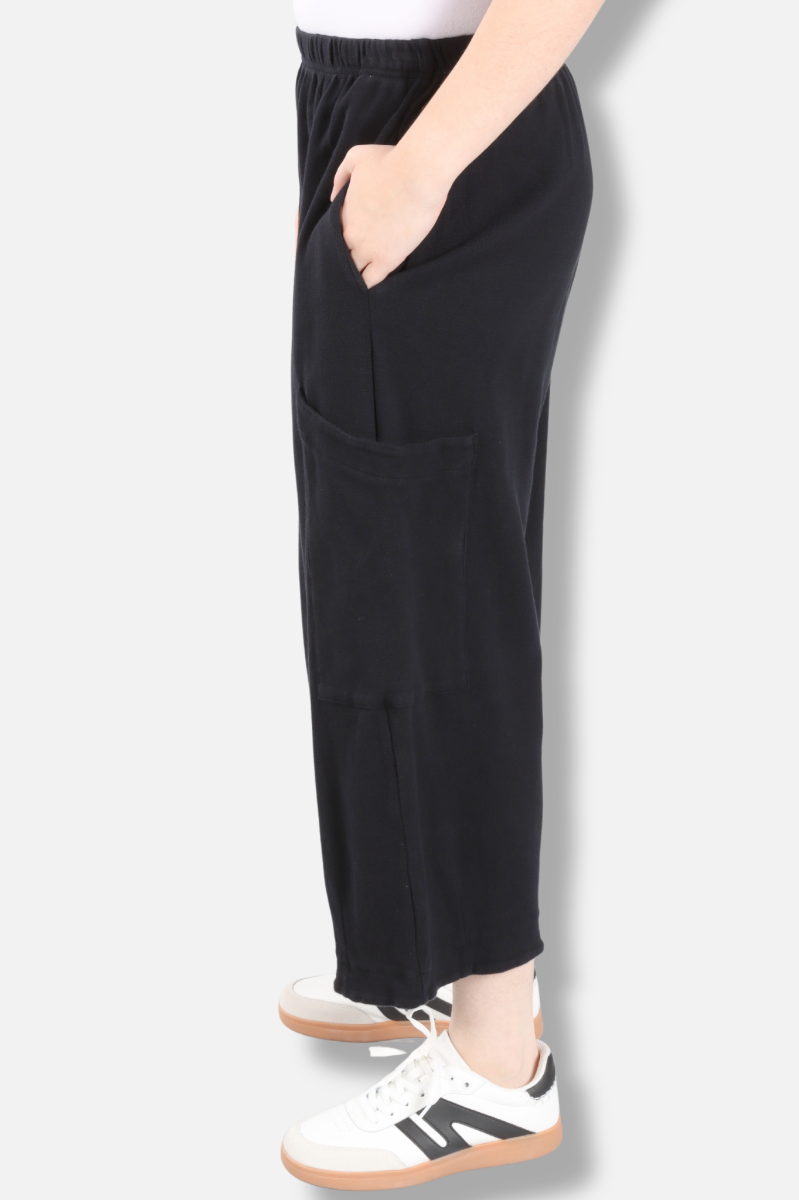 Pasha Pant - Black Mini Thermal 