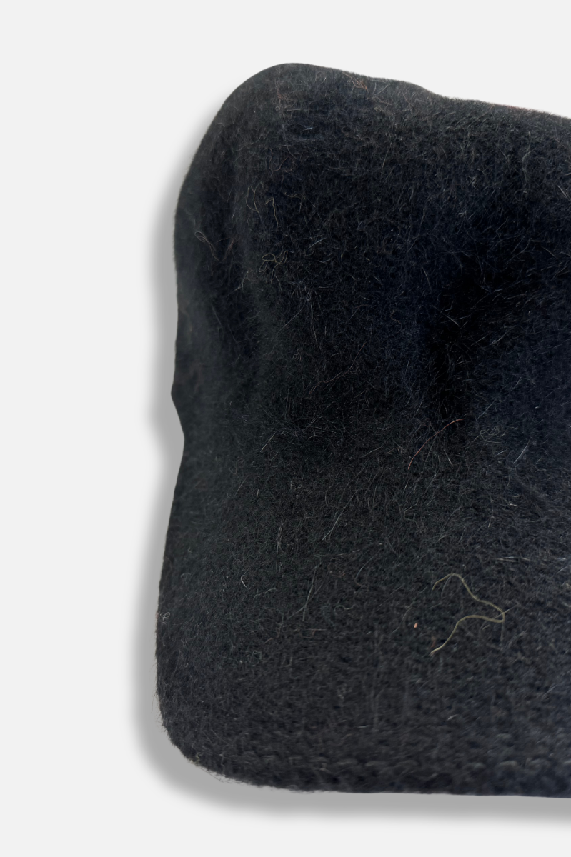Wool Winter Cap - Black