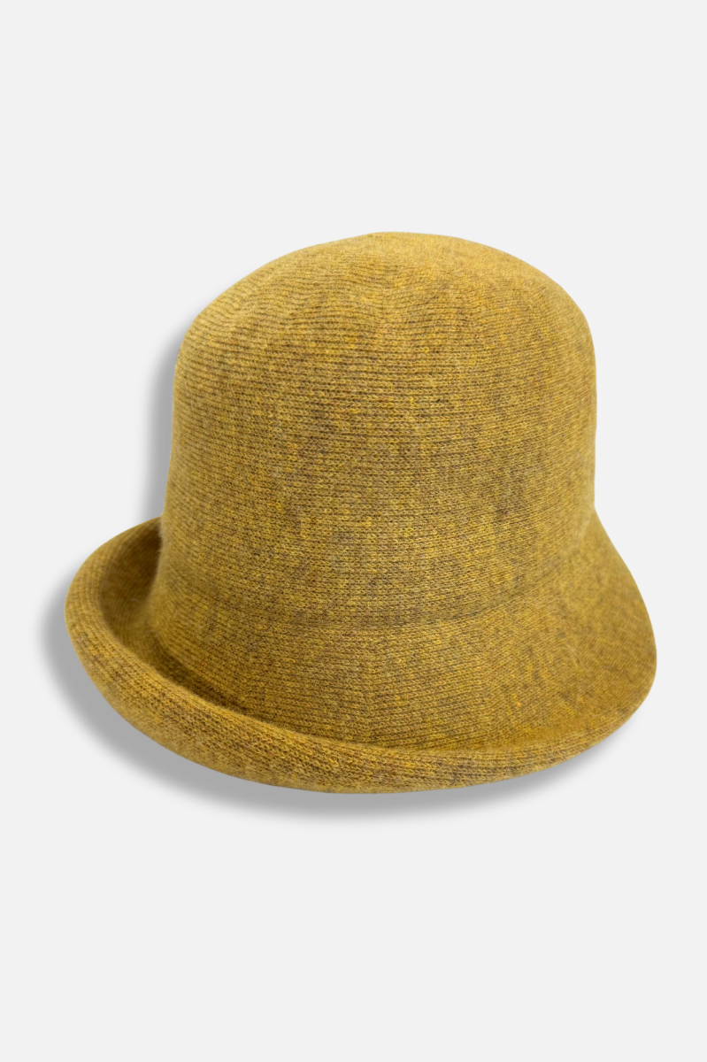 Angel's Bucket Hat - Mustard