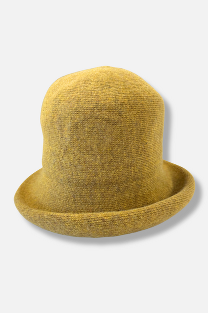 Angel's Bucket Hat - Mustard