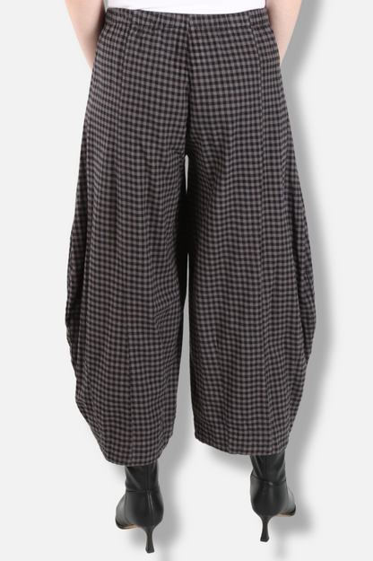 Double Pocket Pant - Eiffel Tower Check