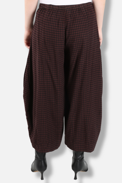 Double Pocket Pant - Chicory Check