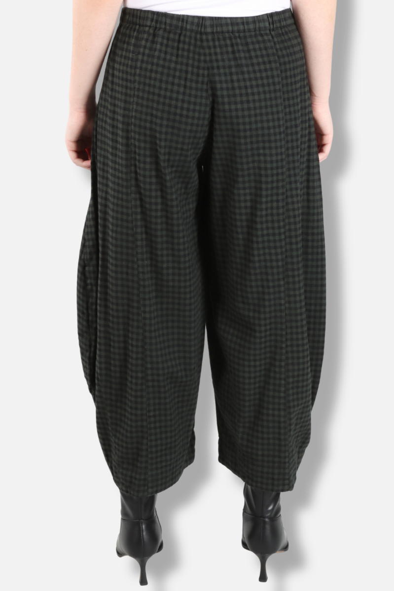 Double Pocket Pant - Konbu Check