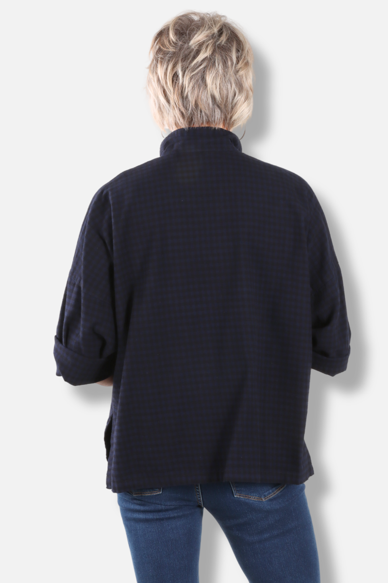 Big Shirt - Indigo Check