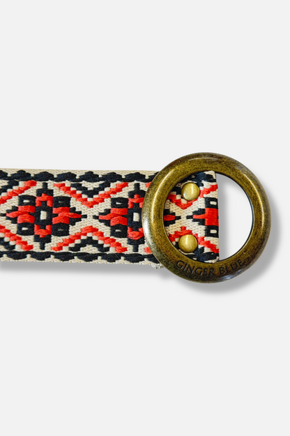 City Limits Belt - Coral 
