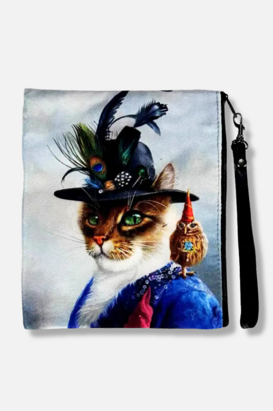 Wristlet - Victorian Cat