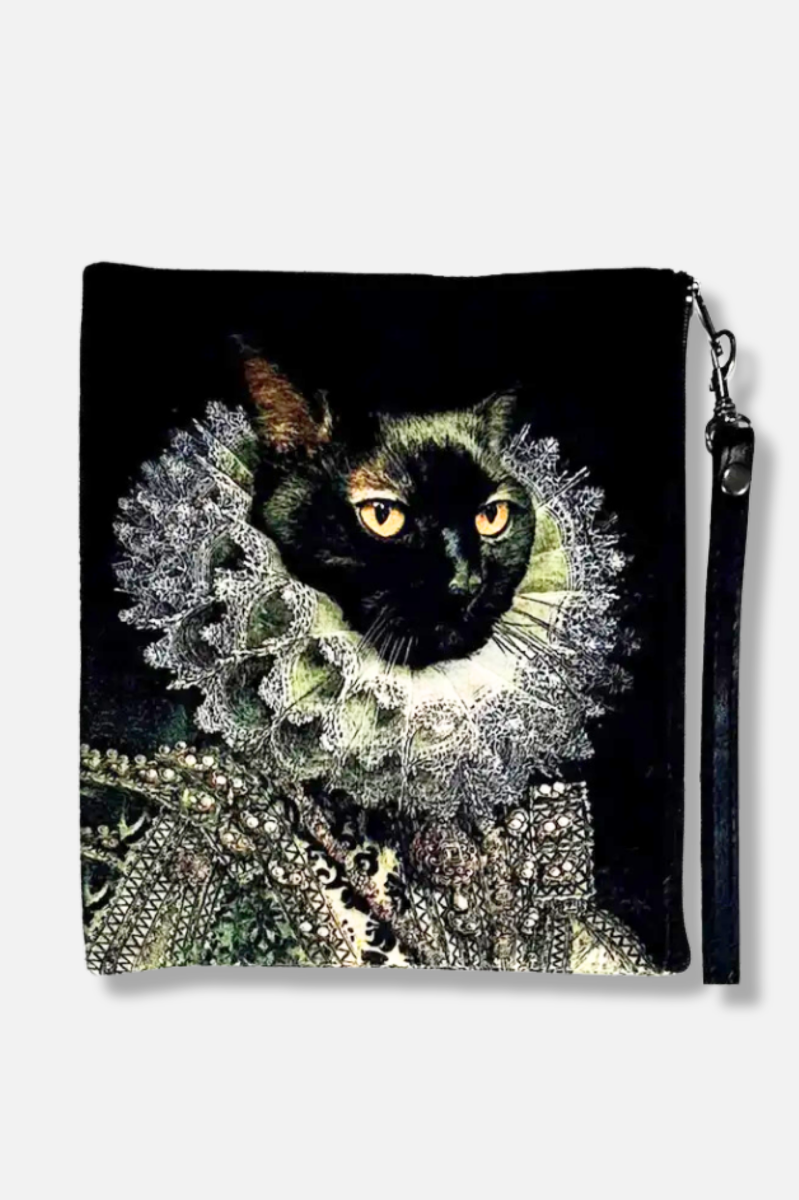 Wristlet - Royal Cat 