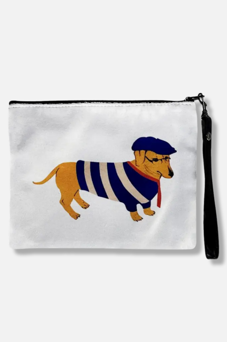 Wristlet - French Doggie