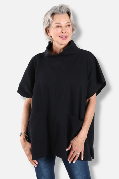 Pip Poncho - Black
