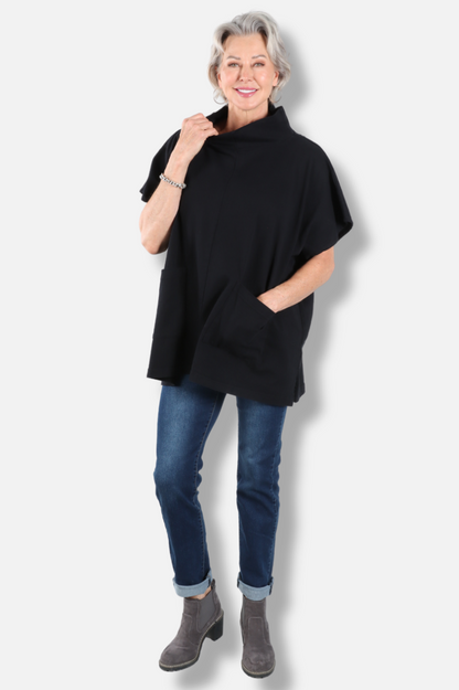 Pip Poncho - Black