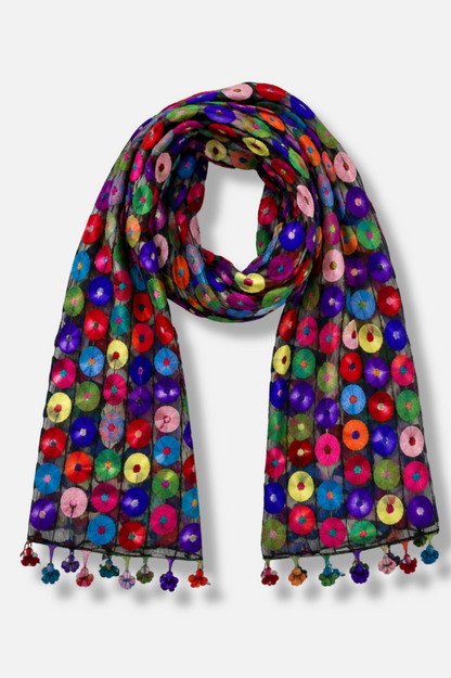 Polka Dot Scarf