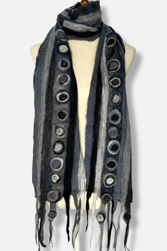 Stripes & Stones Scarf 