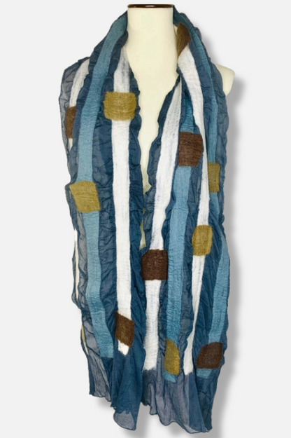Squares & Stripes Scarf 