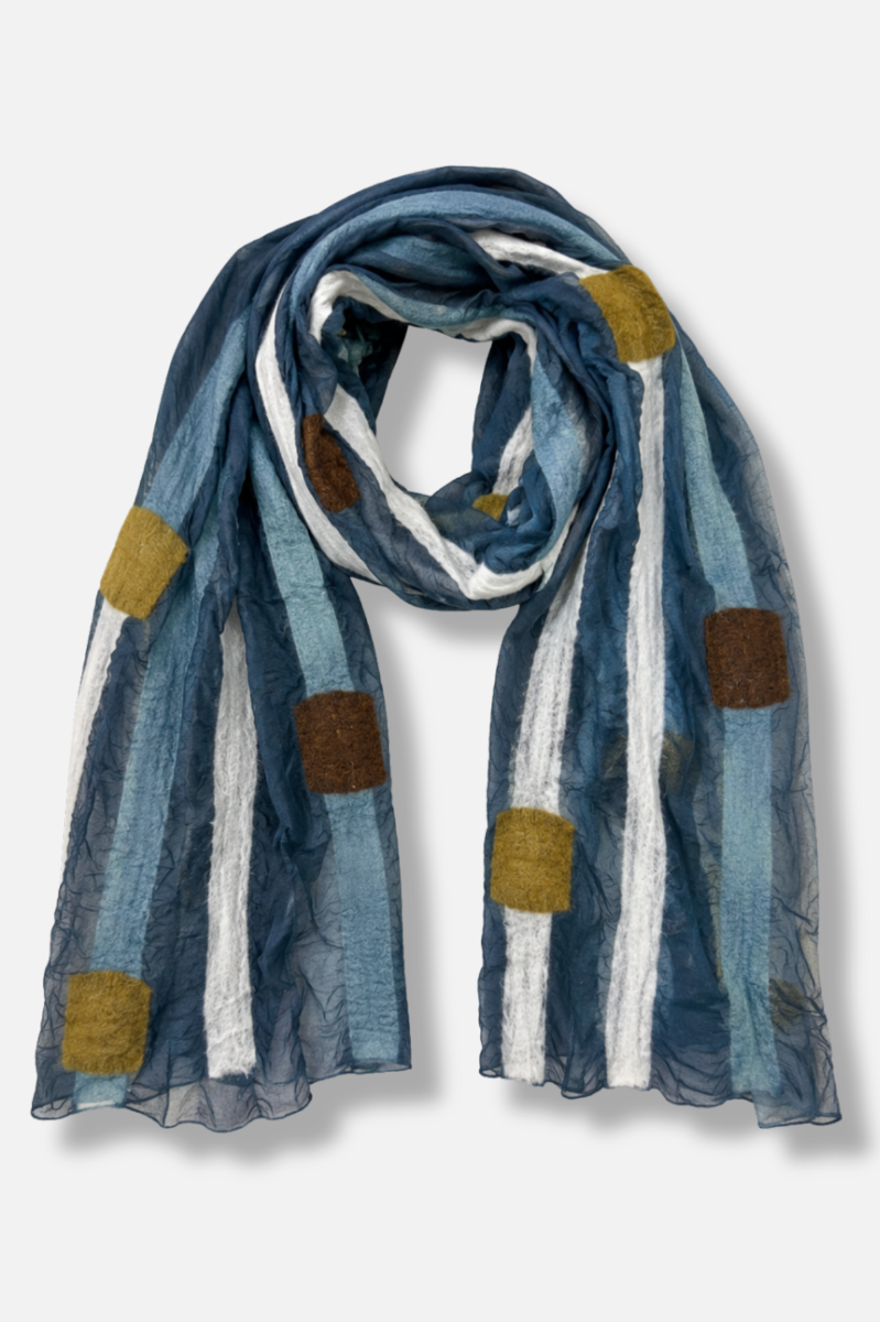 Squares & Stripes Scarf 