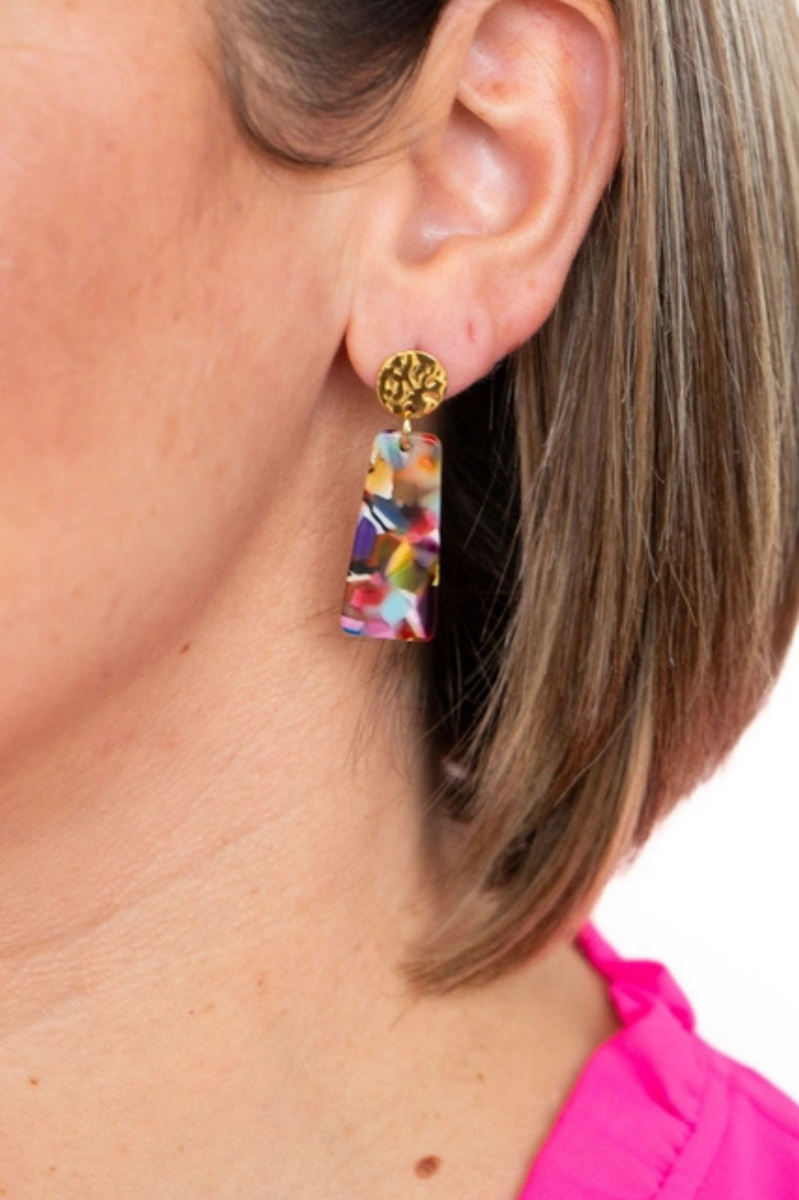 Mia Mini Earring - Fiesta