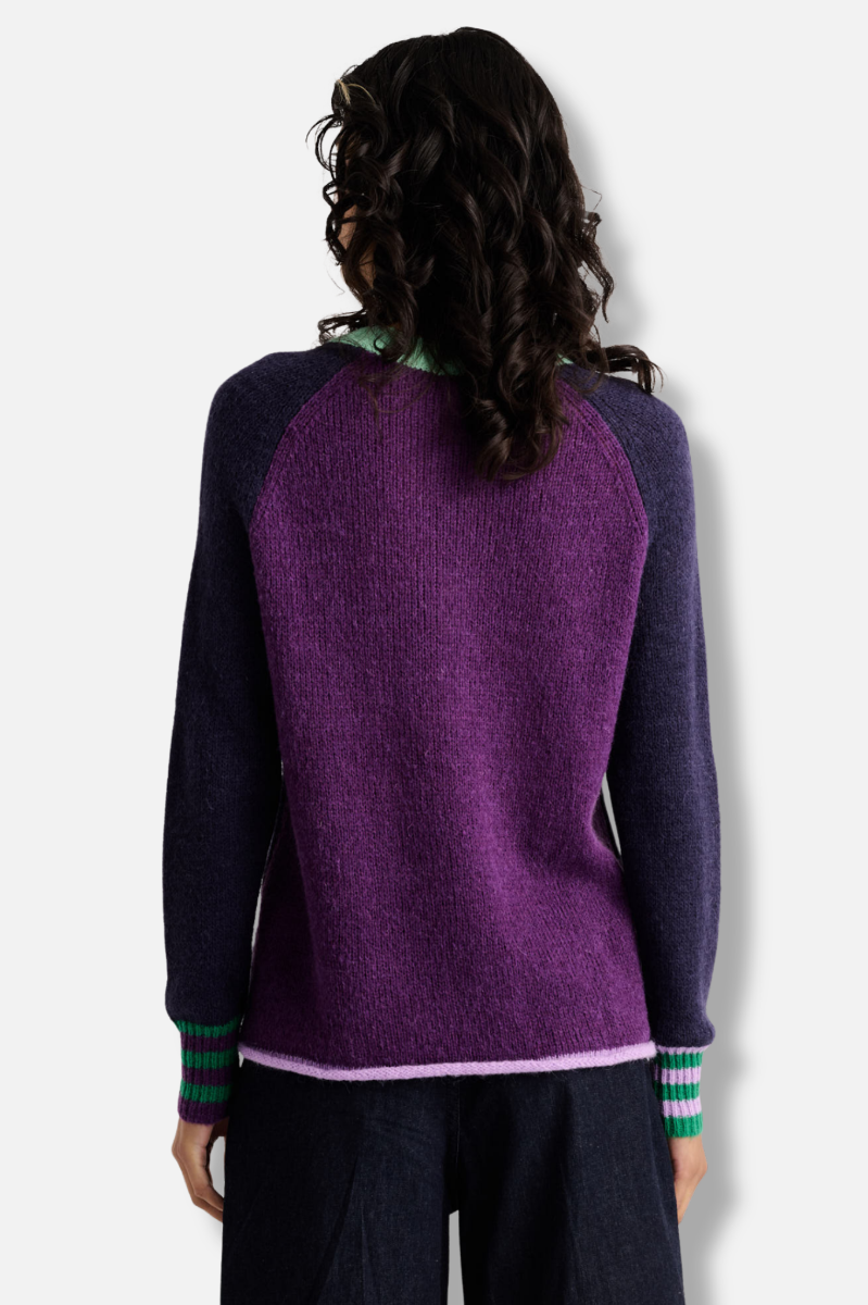 Studio Pop Sweater - Navy