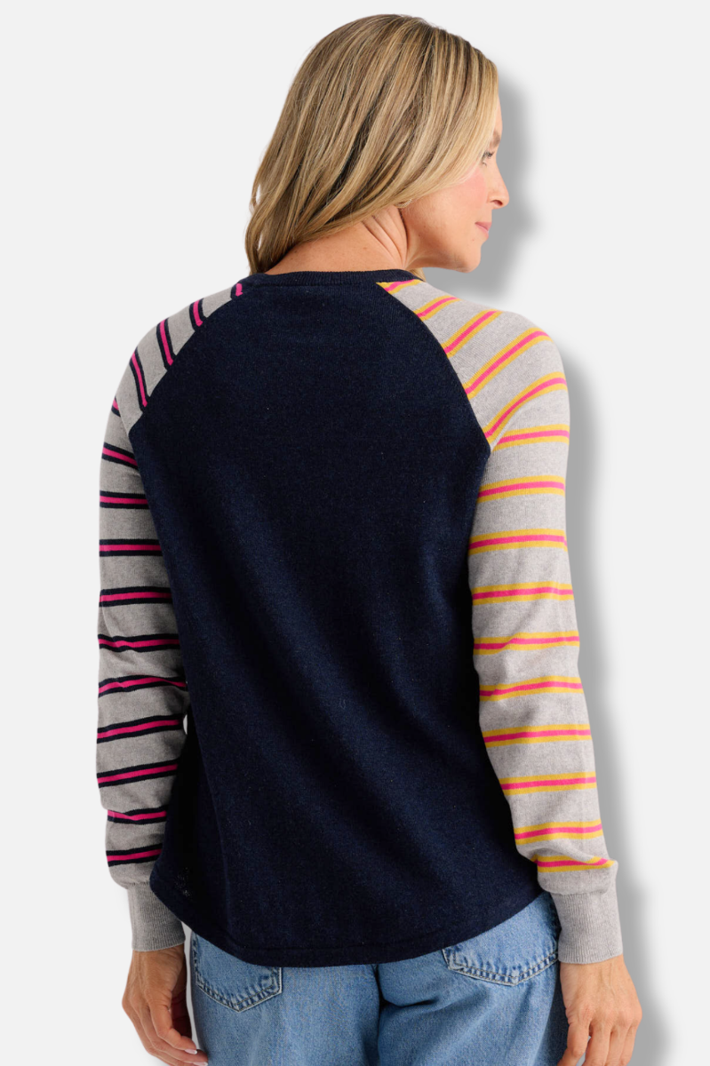 Bright Side Sweater - Dark Denim 