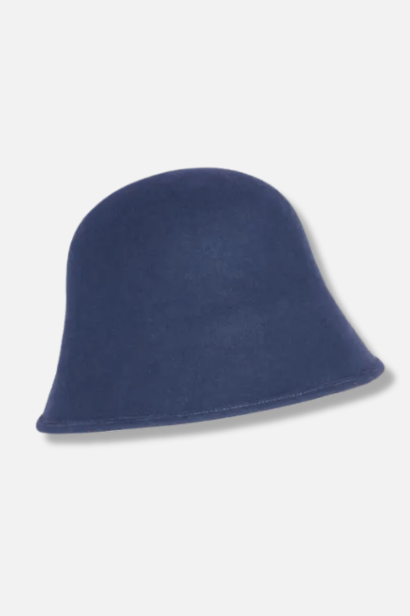 Six Way Felt Hat - Navy