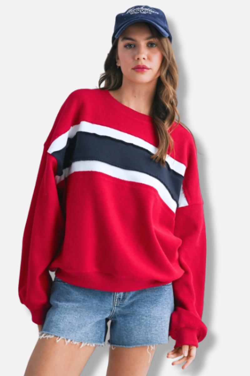 Winnie Sweatshirt - Red