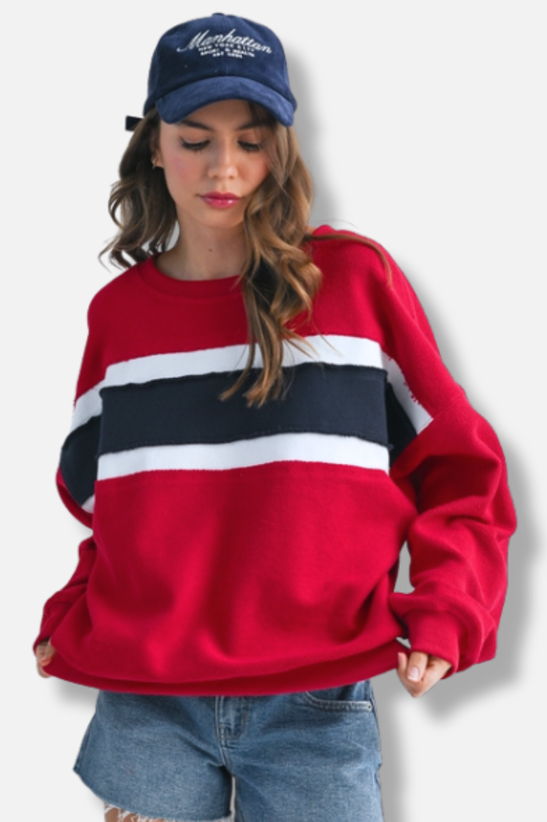 Winnie Sweatshirt - Red