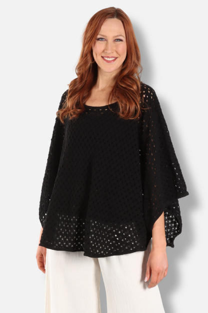 Honeycomb Topper - Black