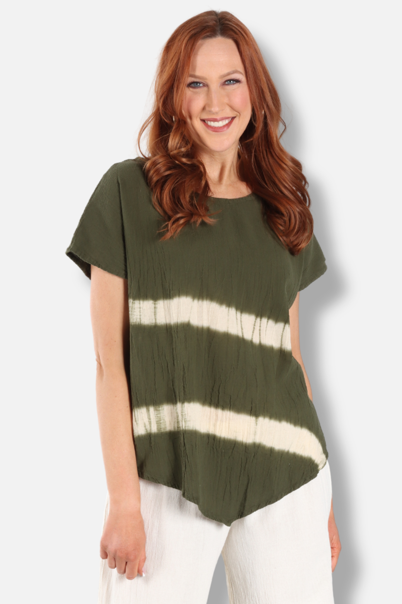Grace Wave Top - Fern