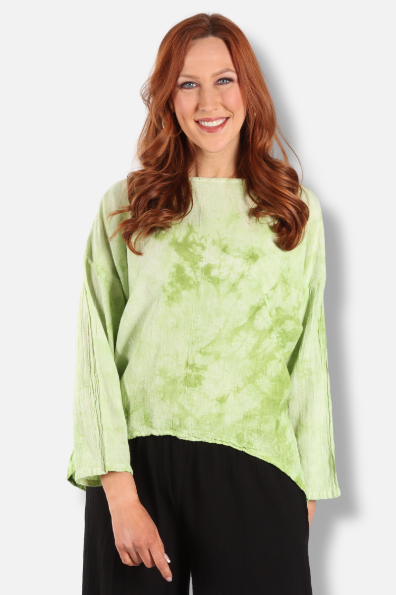 Abby Top - Washed Kiwi