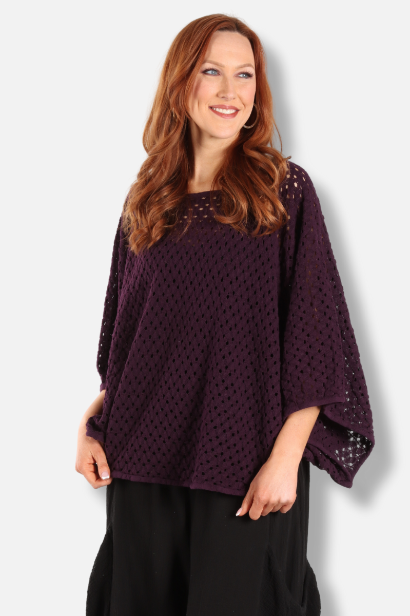 Honeycomb Topper - Amethyst
