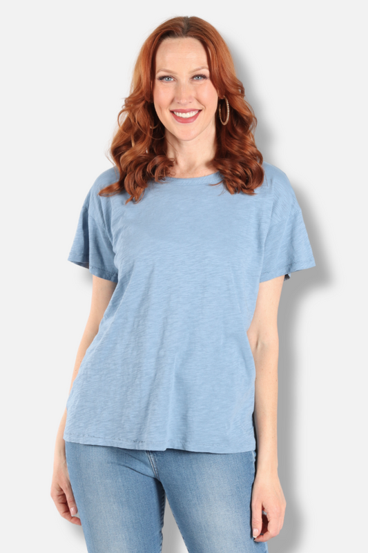 Favorite Tee - Misty Denim