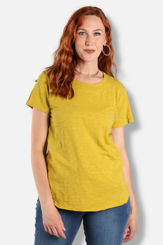 Short Sleeve Crew Tee - Crisp Lime