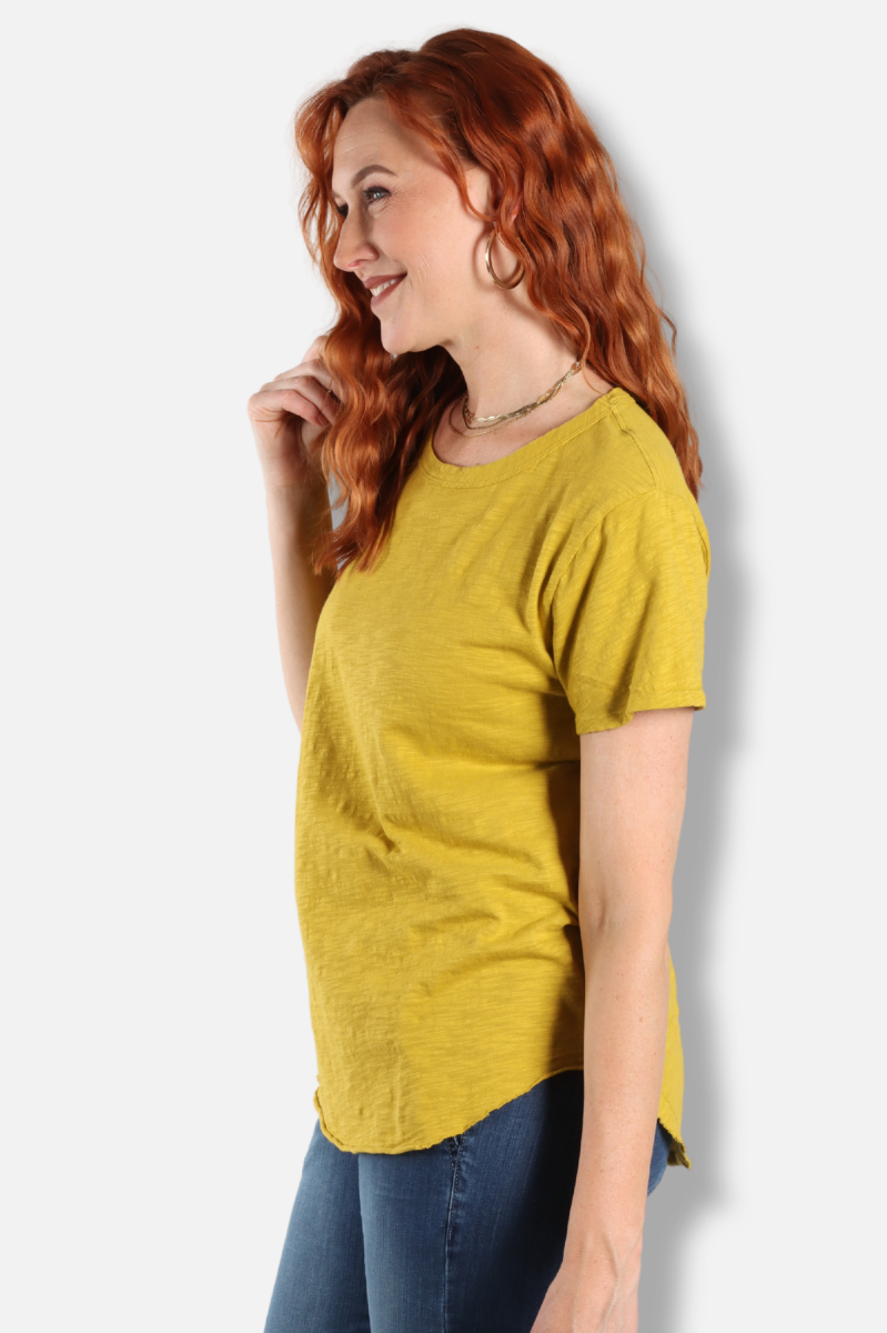 Short Sleeve Crew Tee - Crisp Lime