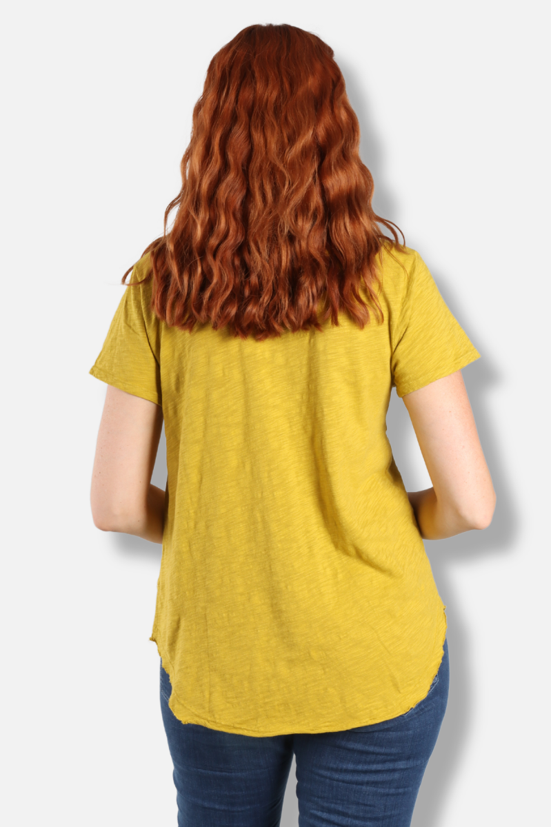 Short Sleeve Crew Tee - Crisp Lime