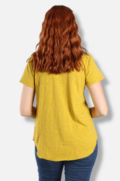 Short Sleeve Crew Tee - Crisp Lime