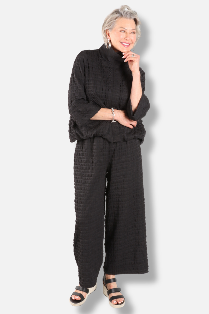 Bubble Jacket - Black Pebble