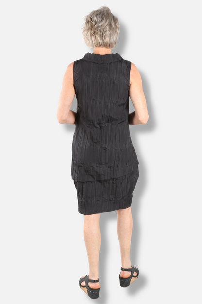 Cowl Dress - Black