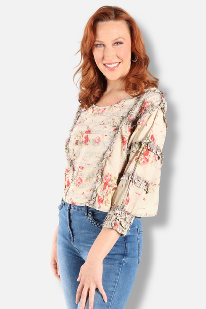 Romance Top - Natural