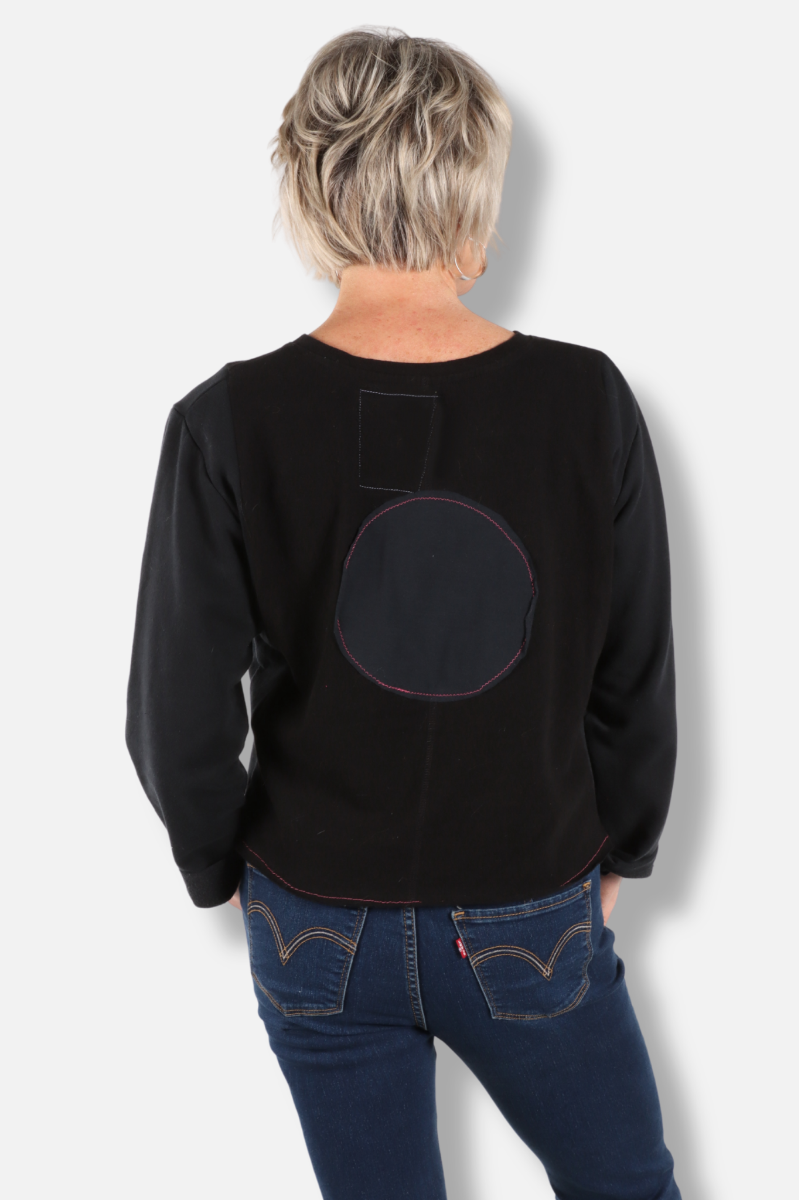 Flower Sweatshirt - Black #3